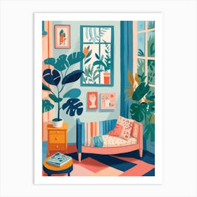 Room With Plants Art Print