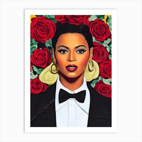 Beyoncé Illustration Movies Art Print