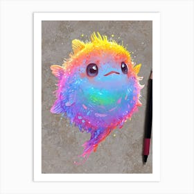 Puffer Fish 3 Art Print