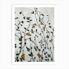 Floral Wall Art Art Print