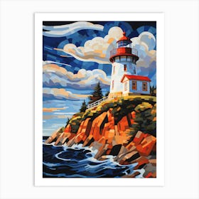 Lighthouse 4 Art Print