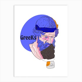 Plato 1 Art Print