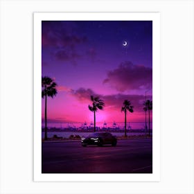 Vibe Drive Art Print