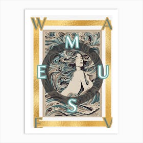 Wave Muse Art Print