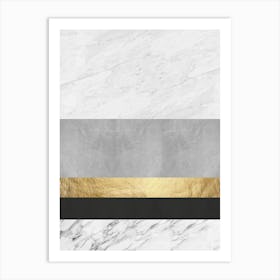 Geometric textures art 2 Art Print