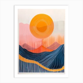 Sunset 9 Art Print