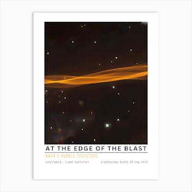 At The Edge Of The Blast Art Print