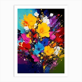 Festival Of Flowers Art Print