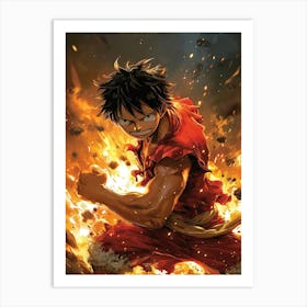 One Piece Wallpaper 10 Art Print