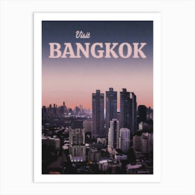 Visit Bangkok Art Print