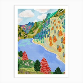 Autumn Forest Art Print