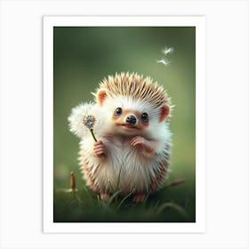 Prickly Petals Art Print