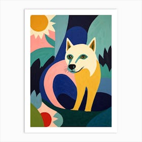 Fox In The Forest Art Print