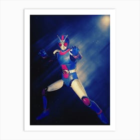 Light Of Heroes ― Kamen Rider Black Rx Bio Art Print