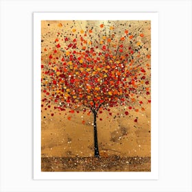 Autumn Tree 9 Art Print