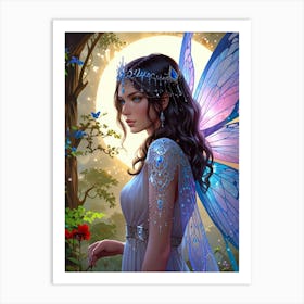 Fairy In The Forest 7 Art Print