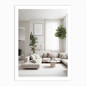 Modern Living Room 18 Art Print