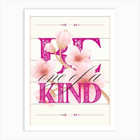 Be Kind Poster Art Print