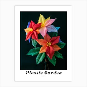 Bright Inflatable Flowers Poster Poinsettia 1 Art Print