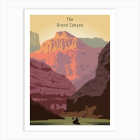 The Grand Canyon - National Park Art Print