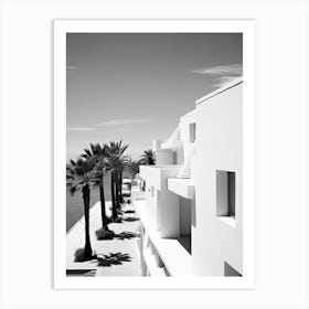 Marbella, Spain, Black And White Photography 2 Art Print