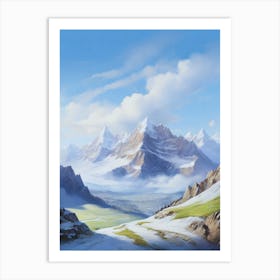 Mountain Landscape 1 Art Print