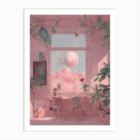 Pink Room Art Print
