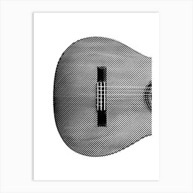 Acoustic Guitar 3 Art Print