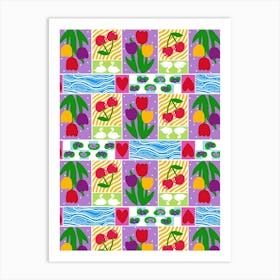 Spring Flowers Art Print