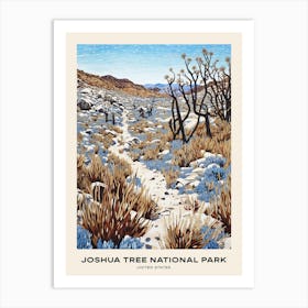 Joshua Tree National Park United States 2 Poster Art Print