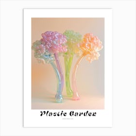 Dreamy Inflatable Flowers Poster Queen Annes Lace Art Print