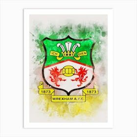 Wrexham 3 Art Print