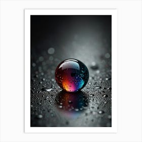 Water Drop Art Print