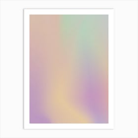 Holographic Background 1 Art Print