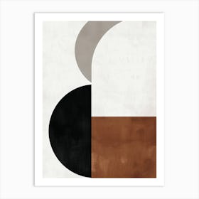 Drammen Stone Park Bauhaus Minimalist Art Print