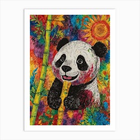 Panda Bear 21 Art Print