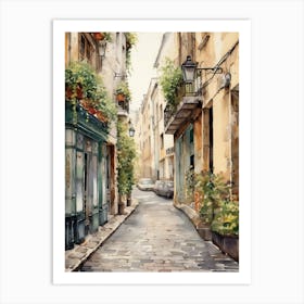 France Cityscape 1 Art Print