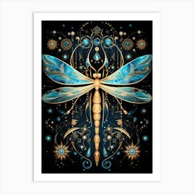 Dragonfly 4 Art Print