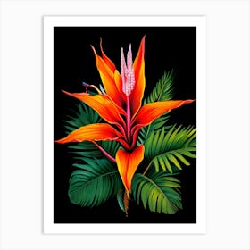 Bird Of Paradise 2 Art Print