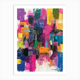 Abstract Painting 205 Art Print