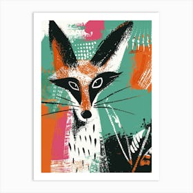 Fox Canvas Print 2 Art Print