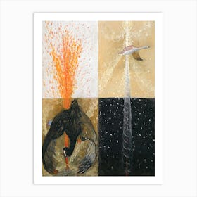 Hilma Af Klint - The Swan ,No. 17 Art Print