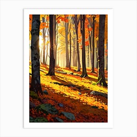 Autumn Forest 7 Art Print