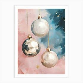 Christmas Ornaments 10 Art Print