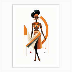 Colors of the African Tribe Art Print