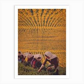 Harvesting 2 Art Print