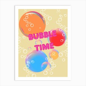 Bubble Art Print