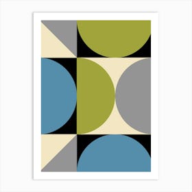 Geometric Abstract 1 Art Print