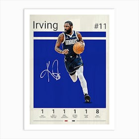 Kyrie Irving Art Print