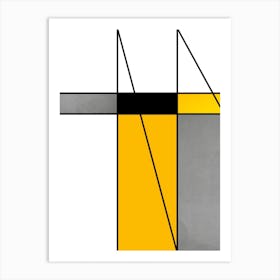 Mondrian Variation A Art Print